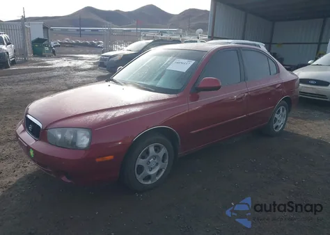 2003 Hyundai Elantra Gls/Gt from USA, damaged, VIN KMHDN45DX3U648184